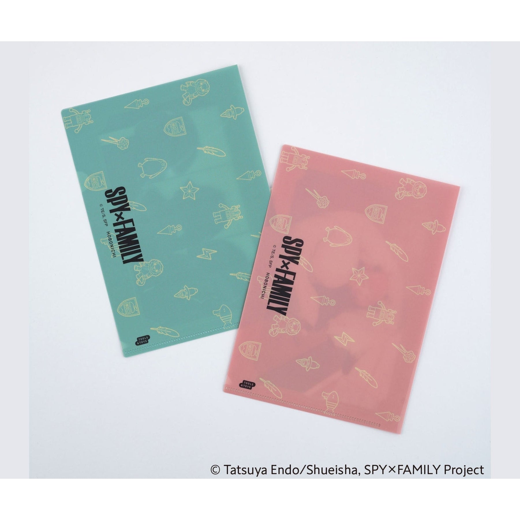 Hobonichi Techo SPY x FAMILY: Hobonichi Clear Folder Set of 2 for A5 Size SPY x FAMILY