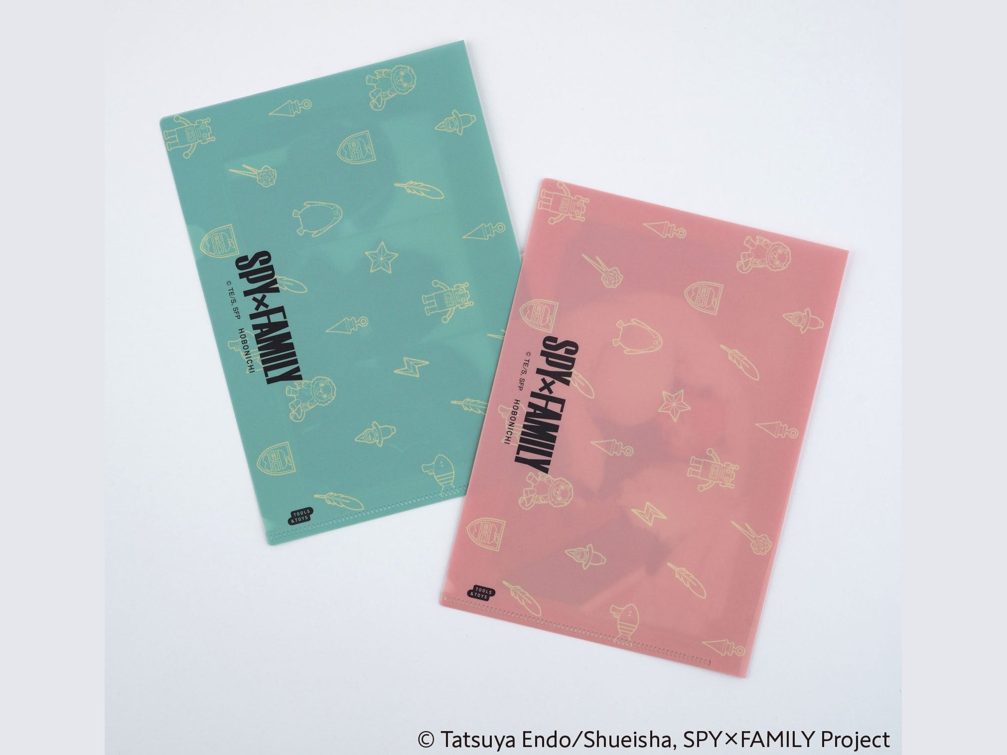 Hobonichi Techo SPY x FAMILY: Hobonichi Clear Folder Set of 2 for A5 Size SPY x FAMILY