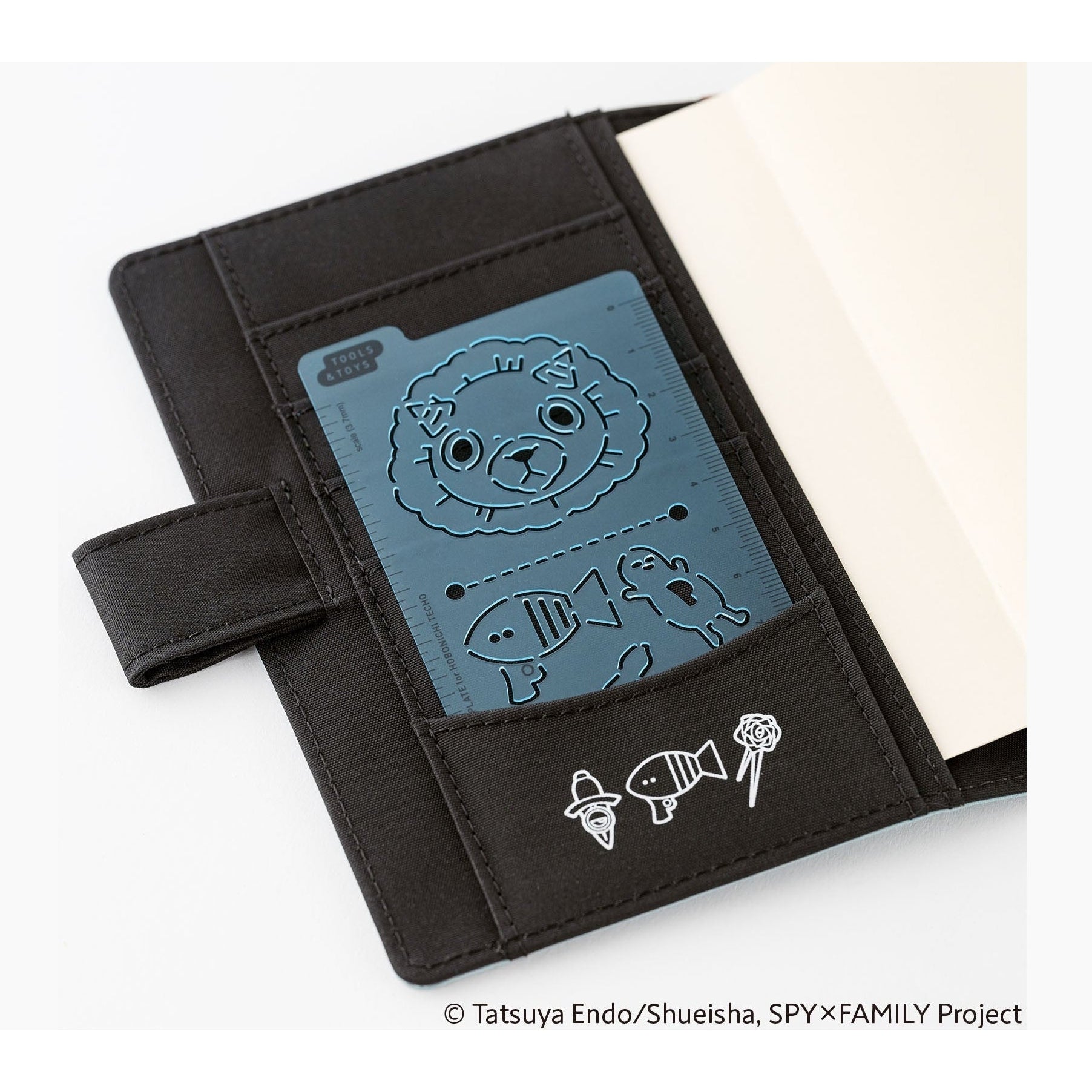 Hobonichi Techo Accessories SPY x Family: Hobonichi - Set di 3 cartelle trasparenti per formato A6 (SPY x Family Hobonichi Techo Accessories SPY x Family: Hobonichi - Set di 3 cartelle trasparenti per formato A6 (SPY x Family