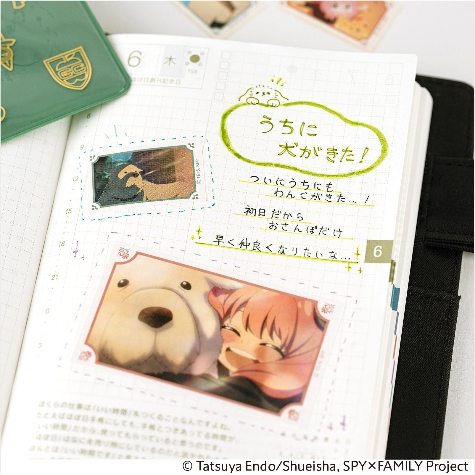 Hobonichi Techo SPY x FAMILY: Sparkling Sticker Set