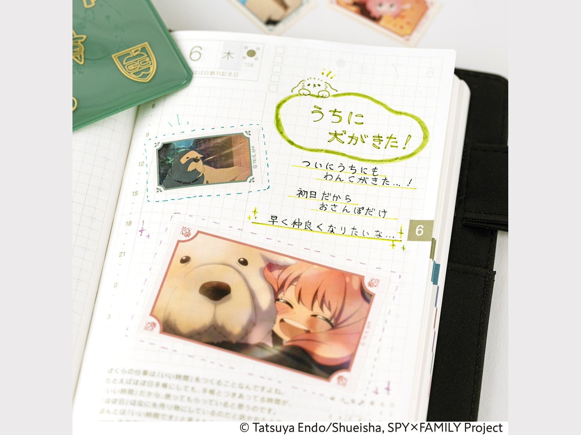 Hobonichi Techo SPY x FAMILY: Sparkling Sticker Set