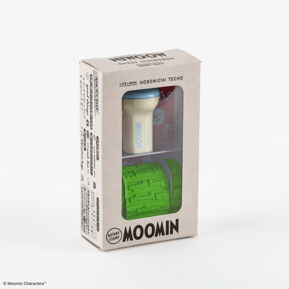 Hobonichi Techo Sanby x Hobonichi: Rotating Stamp for the Techo - Moomin