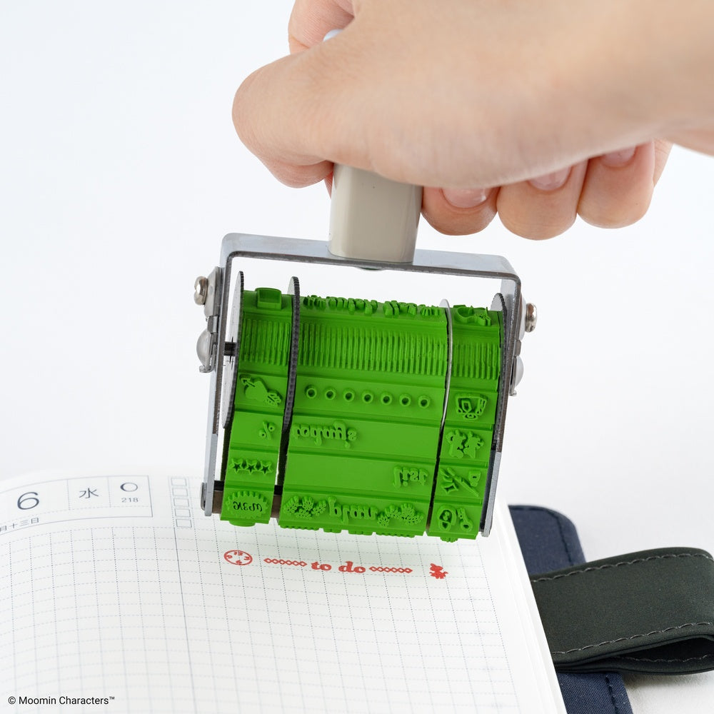 Hobonichi Techo Sanby x Hobonichi: Rotating Stamp for the Techo - Moomin