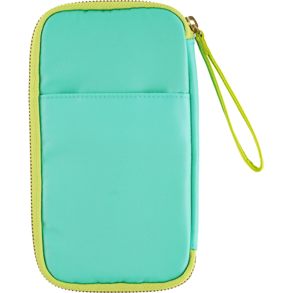 Hobonichi Techo Small Drawer Pouch Aqua Lime