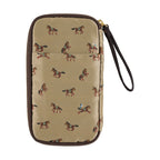 Hobonichi Techo Small Drawer Pouch Bow & Tie: Galloping Horses