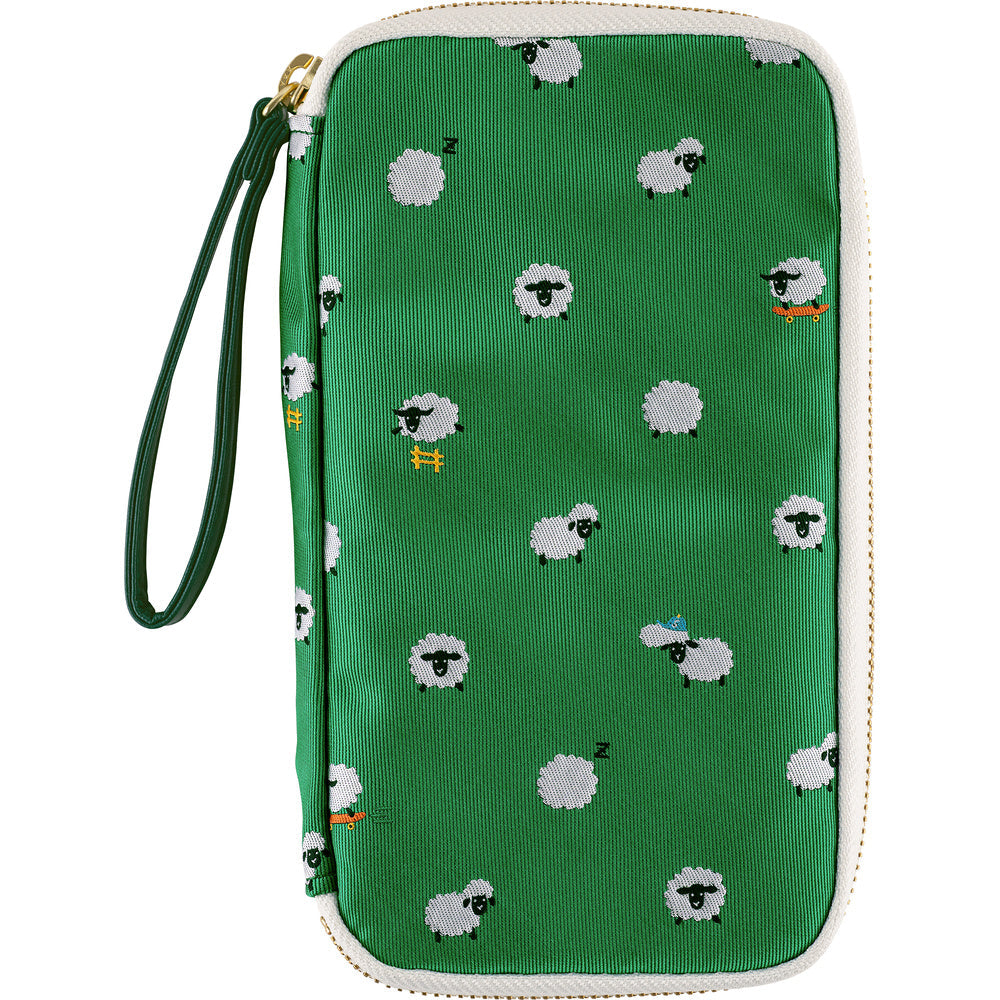 Hobonichi Techo Small Drawer Pouch (Bow & Tie: Sheep Sheep Sheep)