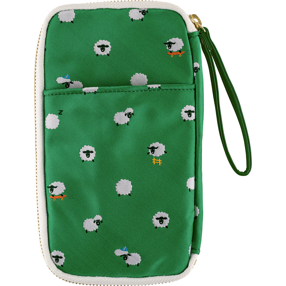 Hobonichi Techo Small Drawer Pouch (Bow & Tie: Sheep Sheep Sheep)