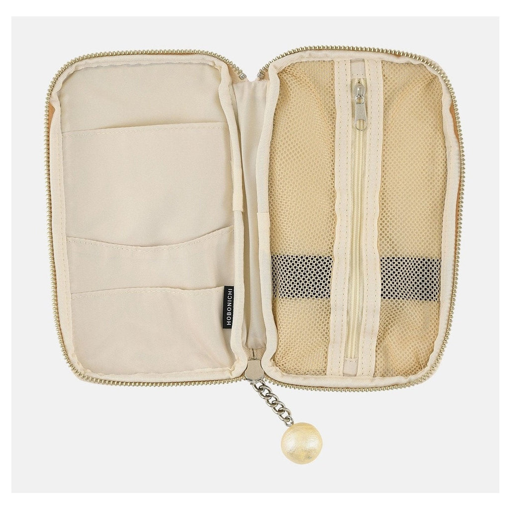 Hobonichi Techo Small Drawer Pouch Champagne Pearl