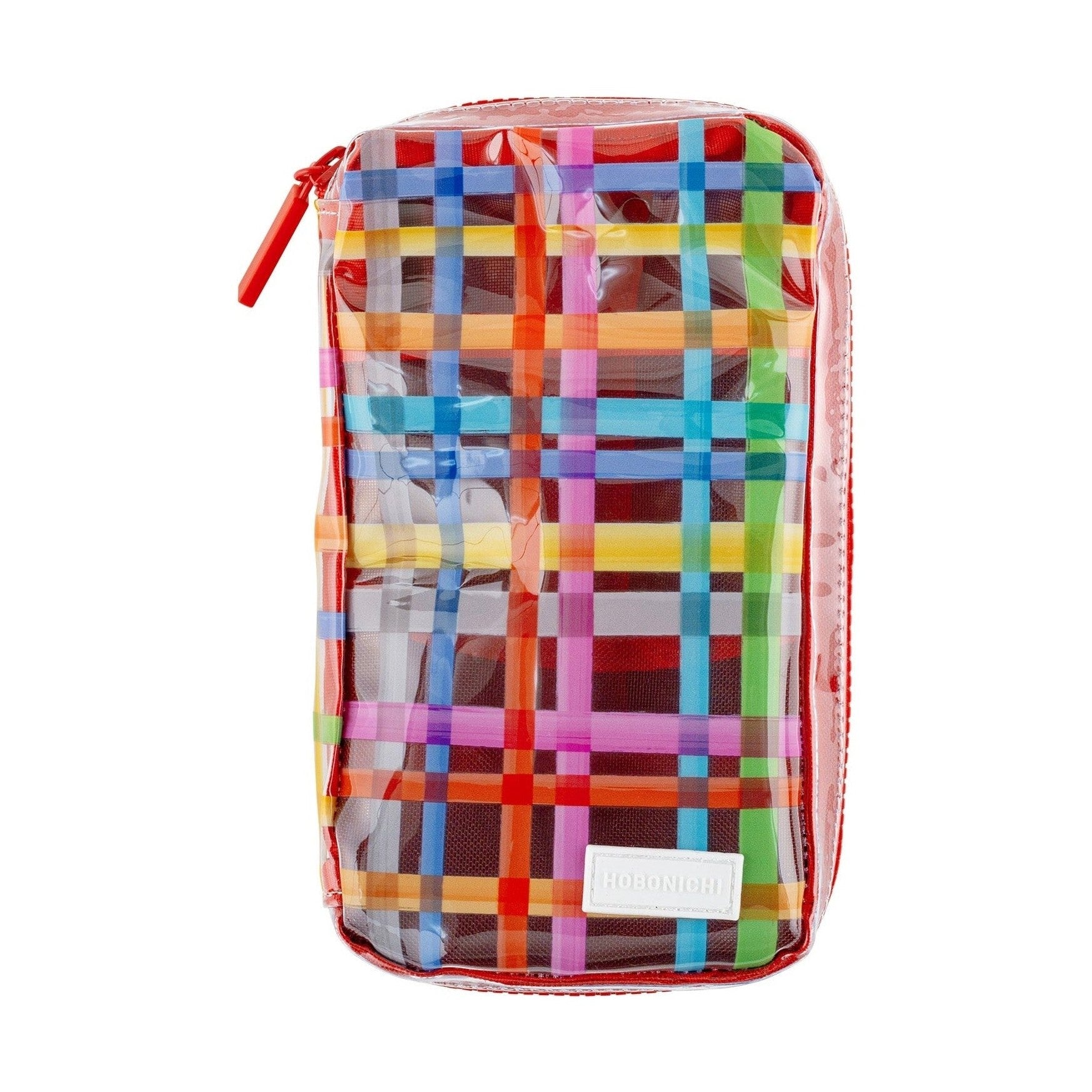 Hobonichi Techo Small Drawer Pouch Clear Plaid