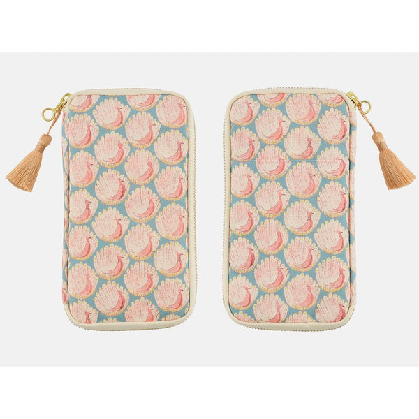 Hobonichi Techo Small Drawer Pouch (Liberty: Peacocks of Grantham