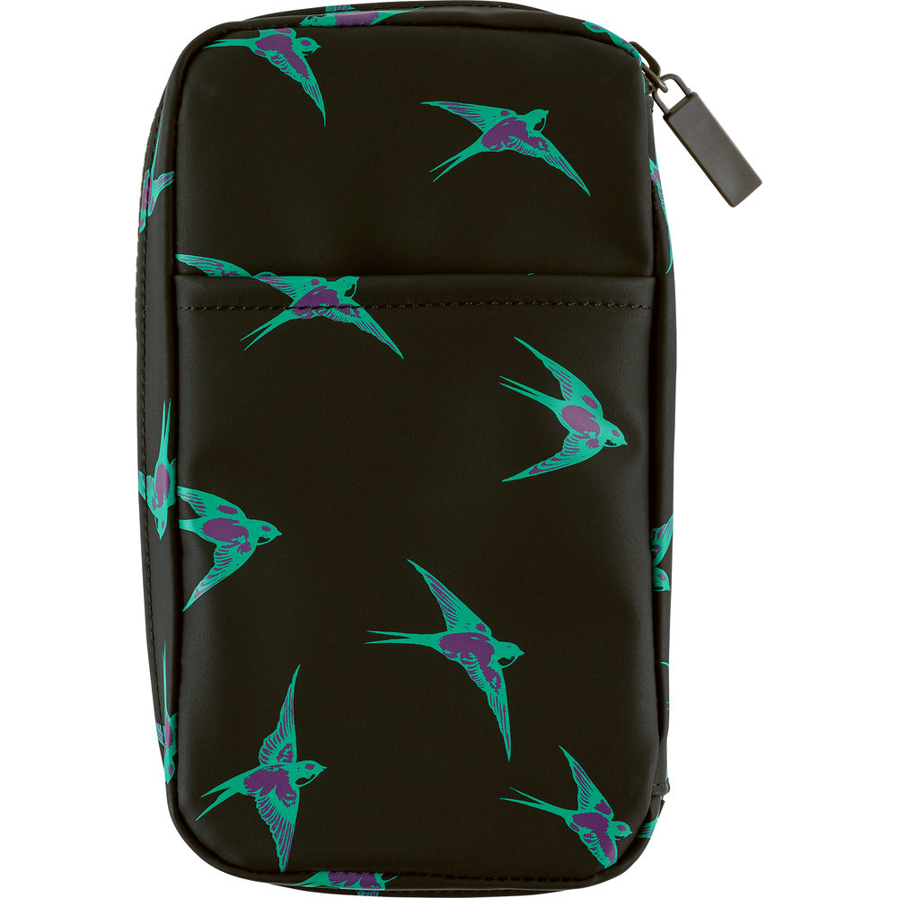 Hobonichi Techo Small Drawer Pouch (Natal Design: Lucky Swallow)