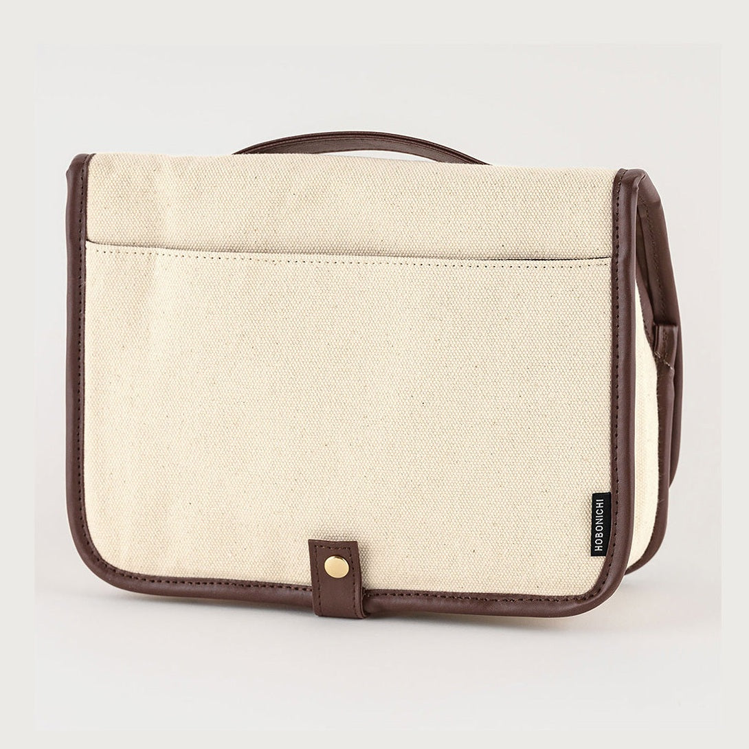 Hobonichi Techo - Stappo Canvas: Ivory Brown