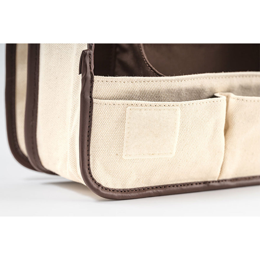 Hobonichi Techo - Stappo Canvas: Ivory Brown
