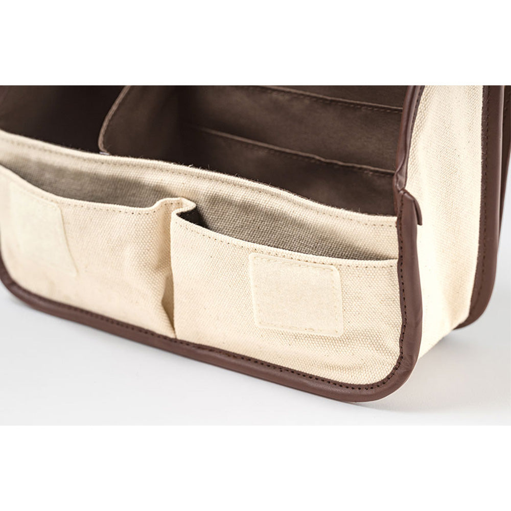 Hobonichi Techo - Stappo Canvas: Ivory Brown
