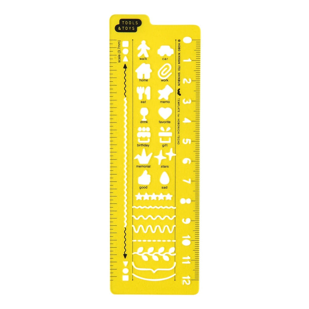 Hobonichi Techo Stencil - Schedule