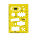 Hobonichi Techo Stencil - Speech Bubbles