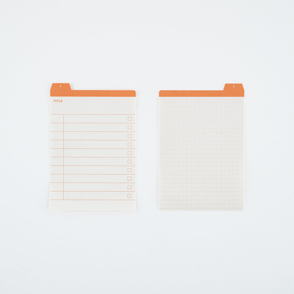Hobonichi Techo TSUKI no IRO: 12 Month Index Pockets
