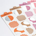 Hobonichi Techo TSUKI no IRO: Bookmark-Style Foil-Pressed Stickers