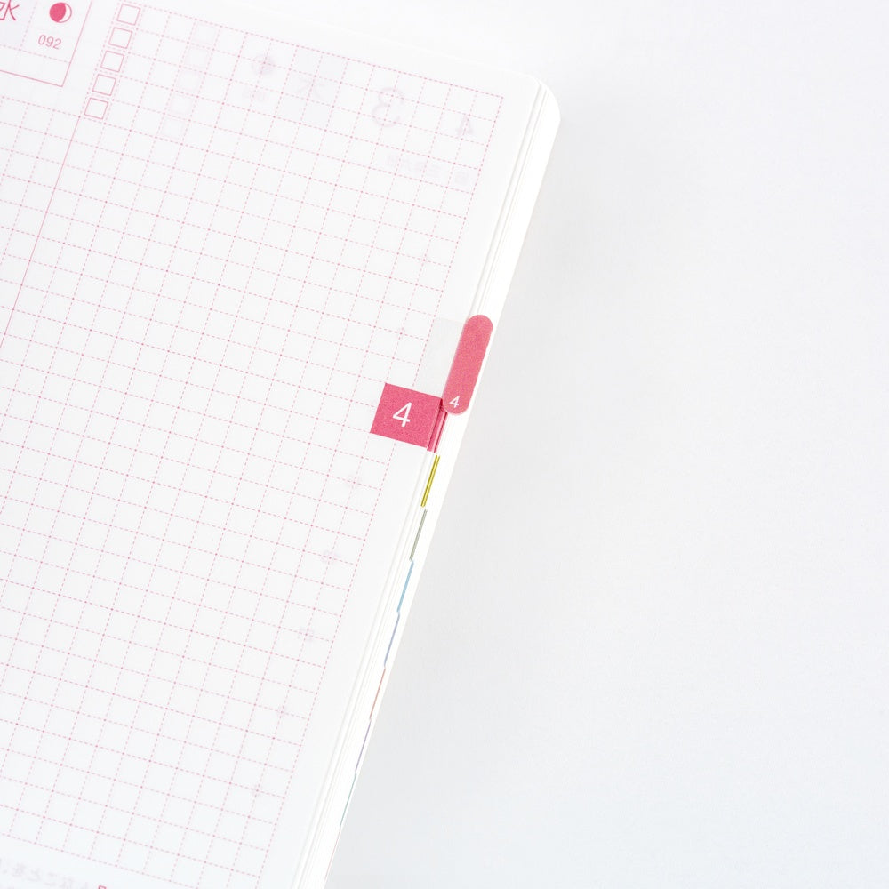 Hobonichi Techo TSUKI no IRO: Index Stickers