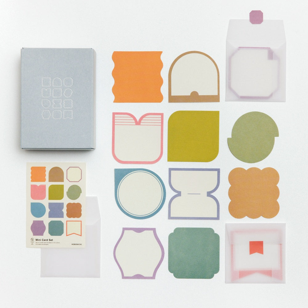 Hobonichi Techo TSUKI no IRO: Mini Card Set