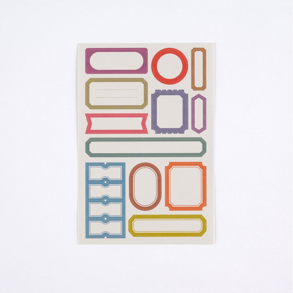 Hobonichi Techo TSUKI no IRO: Sticker Set Schedule