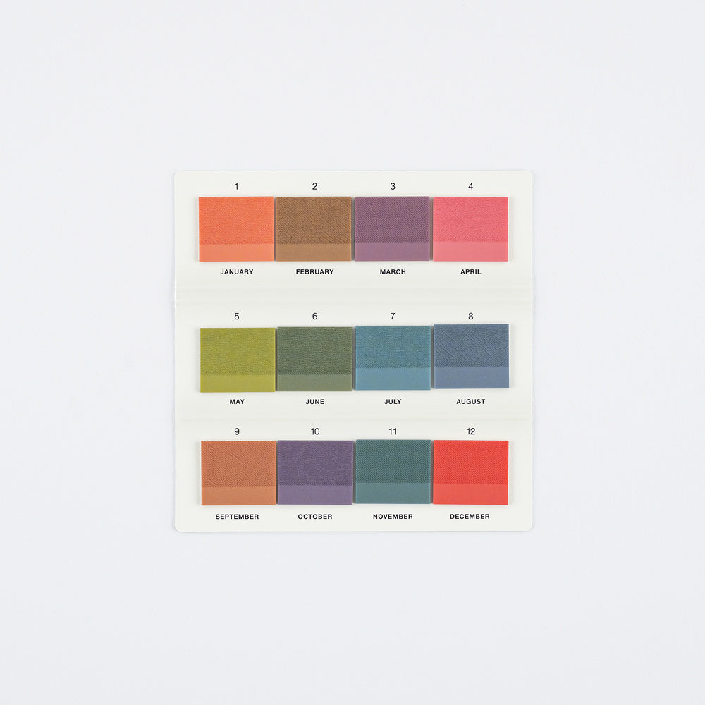 Hobonichi Techo TSUKI no IRO: Translucent Sticky Notes (Tiles)