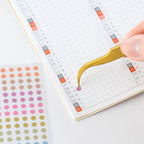 Hobonichi Techo TSUKI no IRO: Transparent Dot Stickers 3.5mm