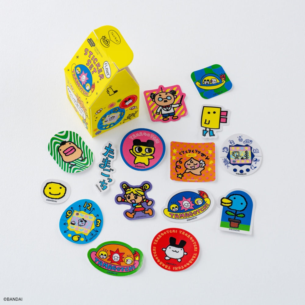 Hobonichi Techo Tamagotchi: Flake Stickers Set of 3 Boxes