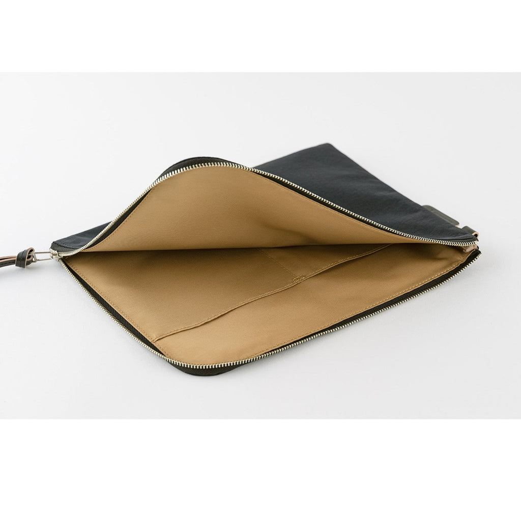Hobonichi Techo Tragen Flat Pouch for A5 Size Black