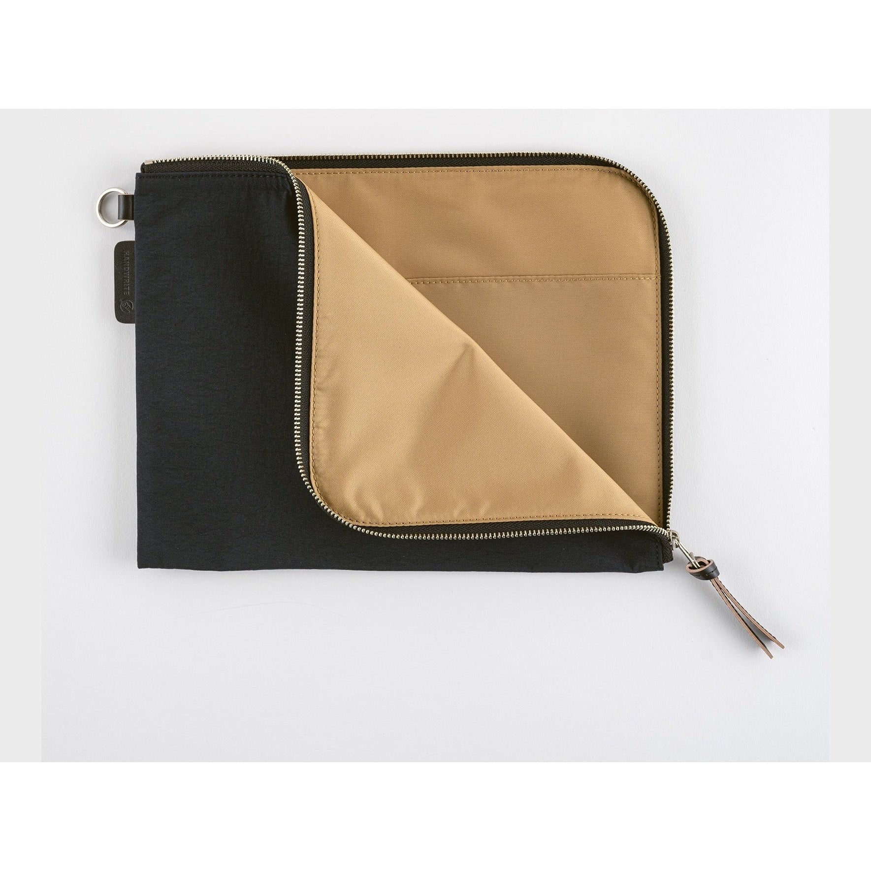 Hobonichi Techo Tragen Flat Pouch for A5 Size Black