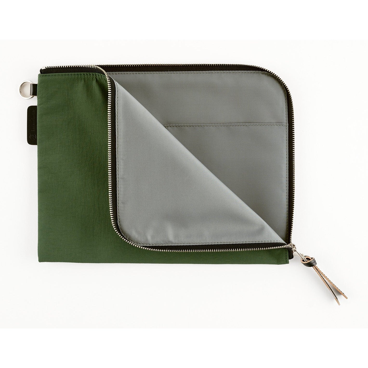Hobonichi Techo Tragen Flat Pouch for A5 Size Green