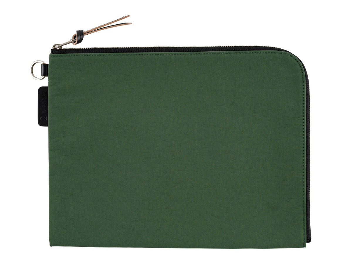 Hobonichi Techo Tragen Flat Pouch for A5 Size Green