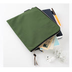 Hobonichi Techo Tragen Flat Pouch for A5 Size Green