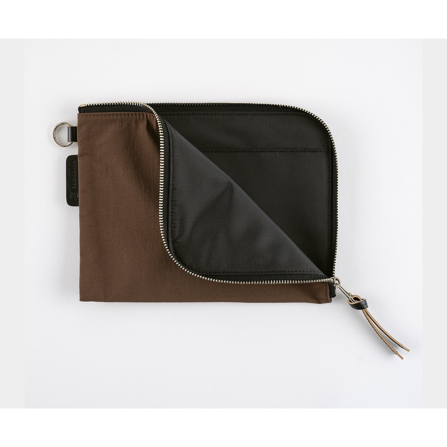 Hobonichi Techo Tragen Flat Pouch for A6 Size Brown