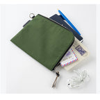 Hobonichi Techo Tragen Flat Pouch for A6 Size Green
