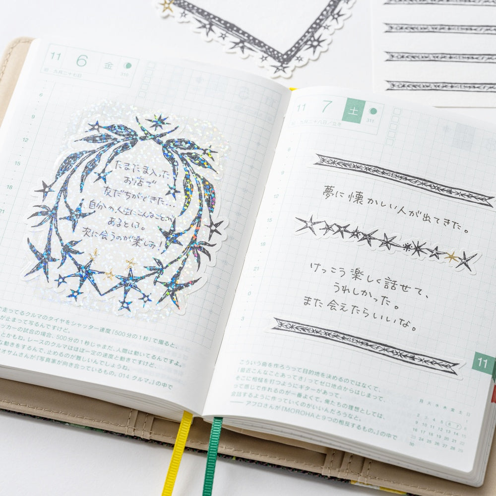 Hobonichi Techo Unforgettable Day Stickers: not a dream