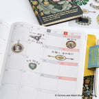 Hobonichi Techo V&A Series: Almost Actual-Size Jewellery Stickers