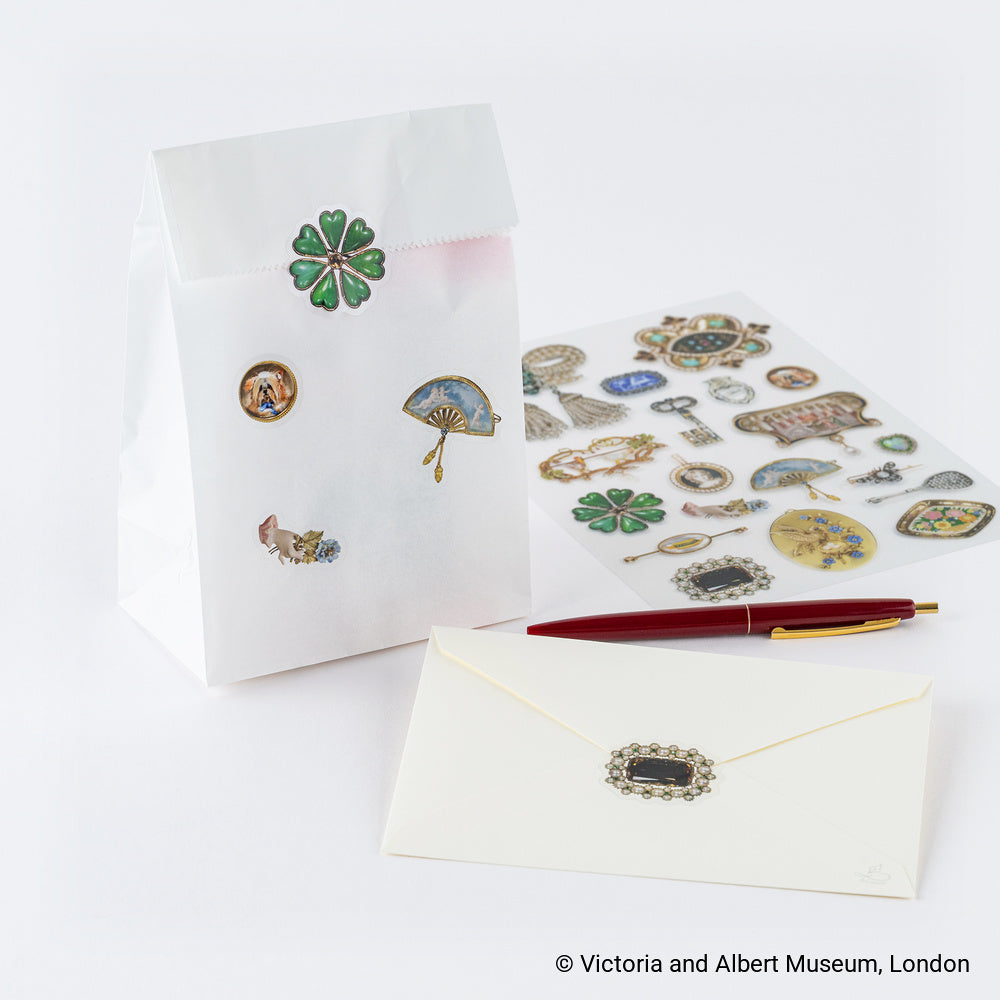 Hobonichi Techo V&A Series: Almost Actual-Size Jewellery Stickers