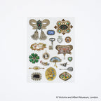 Hobonichi Techo V&A Series: Almost Actual-Size Jewellery Stickers