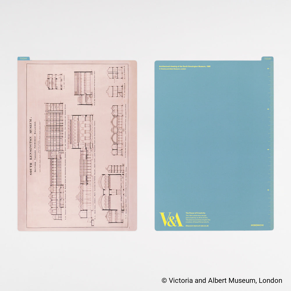 Hobonichi Techo V&A Series: Hobonichi Pencil Board for A5 Size (Architectural Drawing)