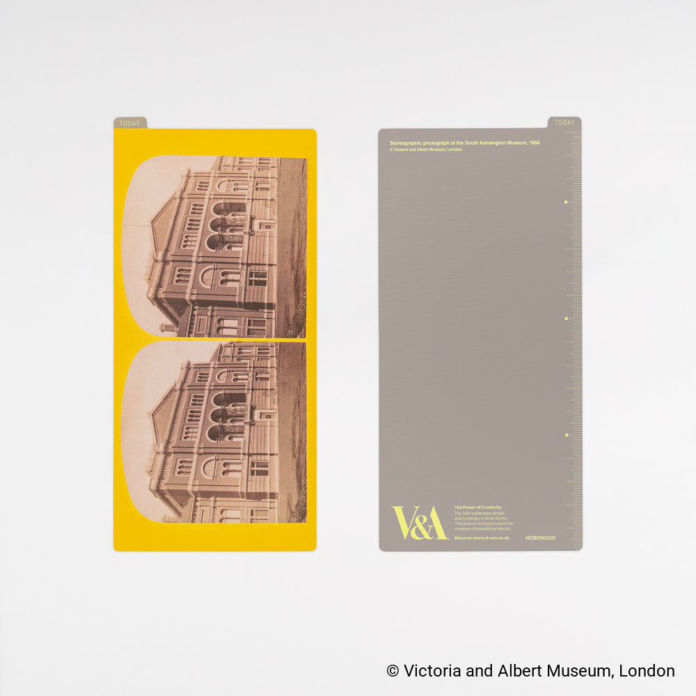 Hobonichi Techo V&A Series: Hobonichi Pencil Board for Weeks (Museum Stereographic Photograph)
