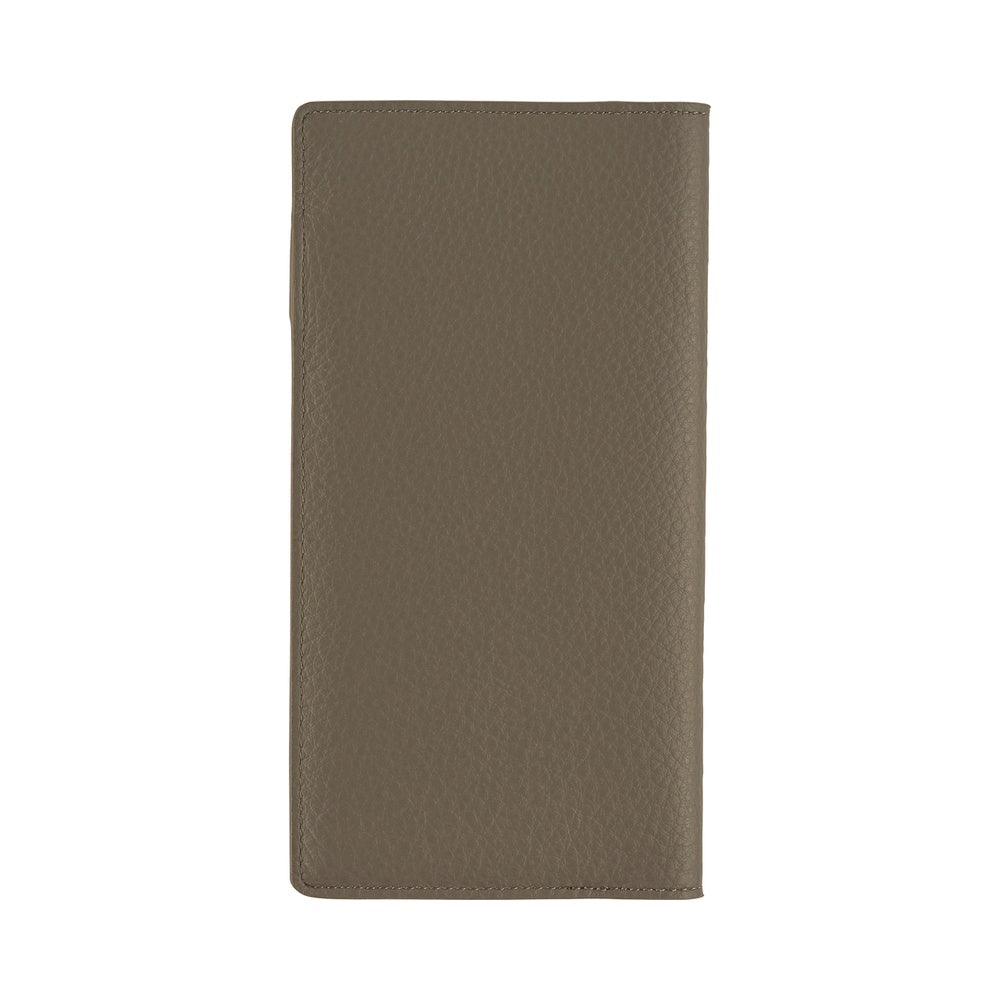 Hobonichi Techo Weeks Cover - Leather: Taut Gray & Light Blue