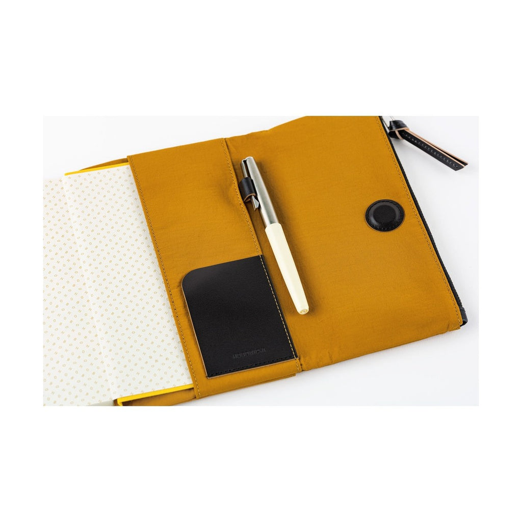 Hobonichi Techo Weeks Cover - Tragen: Mustard