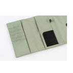 Interior card slots and leather pocket in Hobonichi planner cover