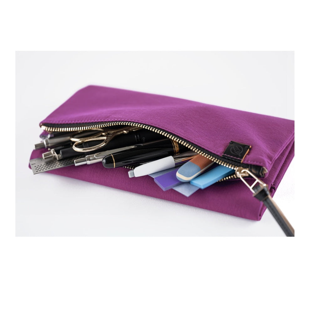 Hobonichi Techo Weeks Cover - Tragen: Purple