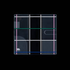 Hobonichi Techo Yoshie Watanabe: Clear Cover for Weeks (Dotted Plaid)