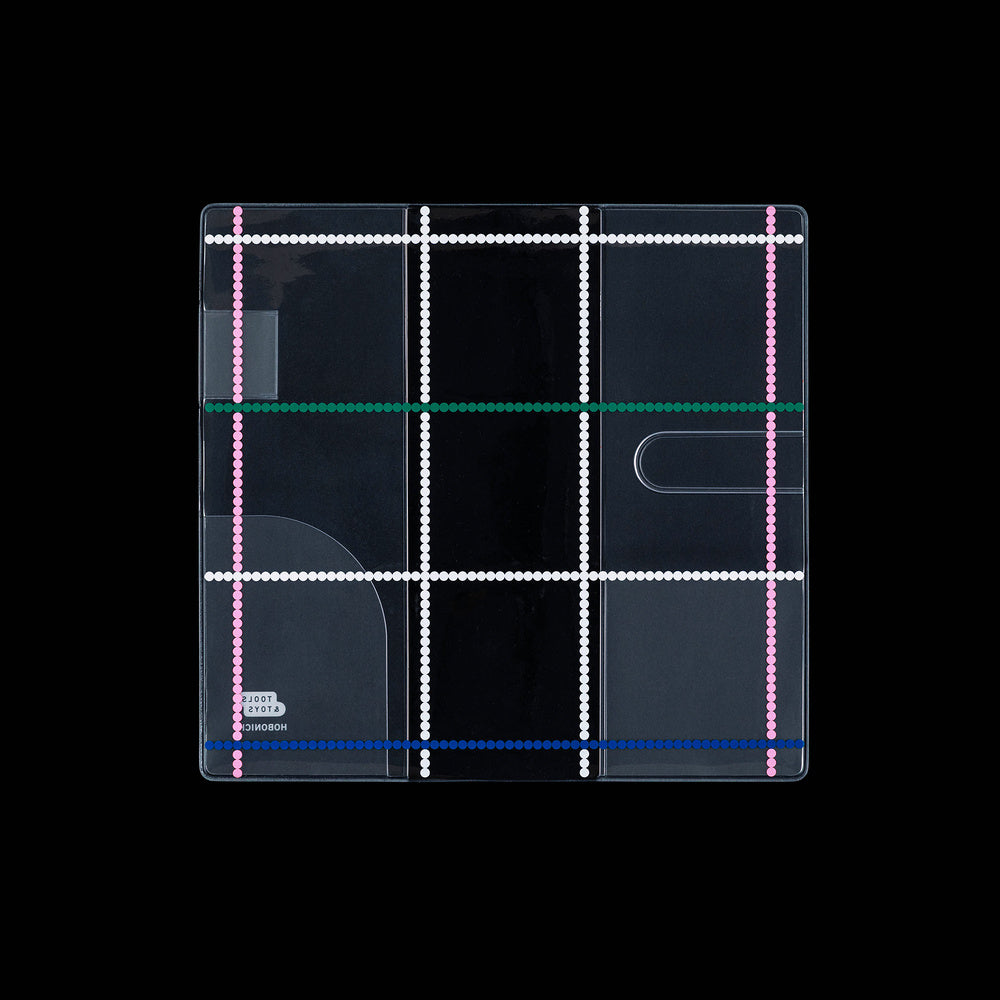Hobonichi Techo Yoshie Watanabe: Clear Cover for Weeks (Dotted Plaid)