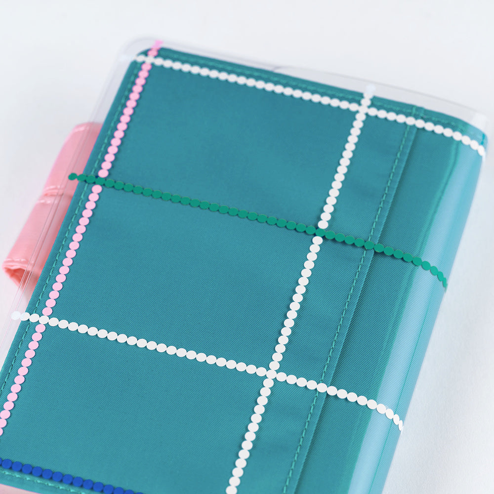 Hobonichi Techo Yoshie Watanabe: Cover on Cover for A6 Size (Dotted Plaid)
