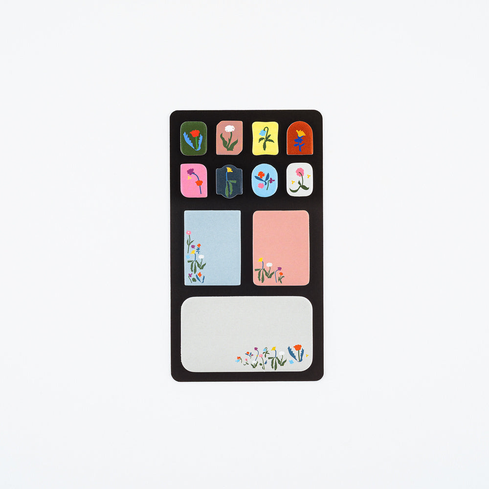 Hobonichi Techo Yoshie Watanabe: Sticky Notes (Petit Bloom)