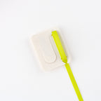 Hobonichi Techo Yumi Kitagishi: Embroidered Bookmark - White Cat
